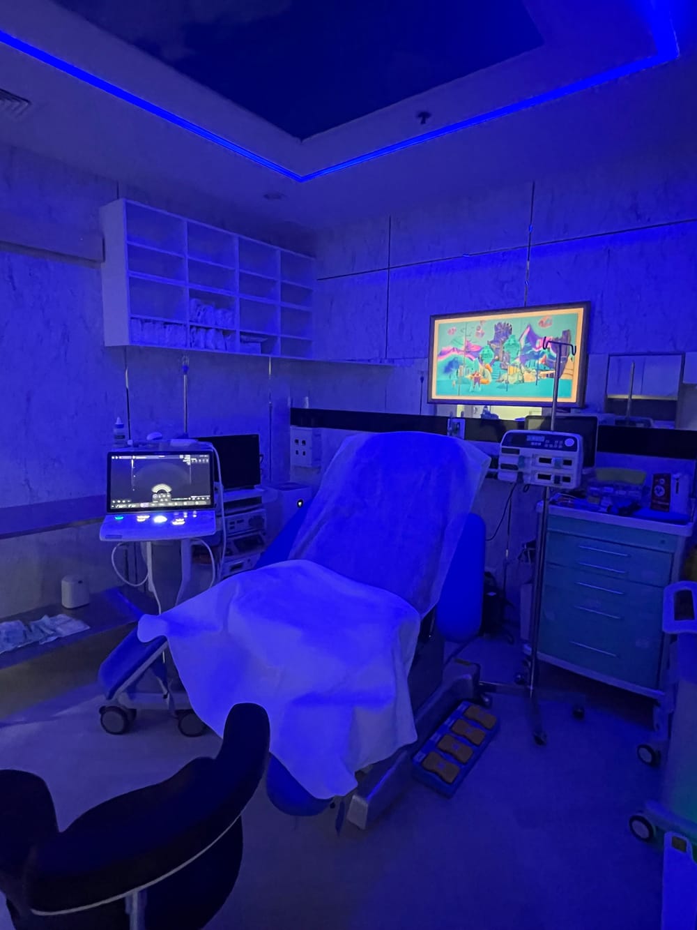 Sala trattamenti e procedure